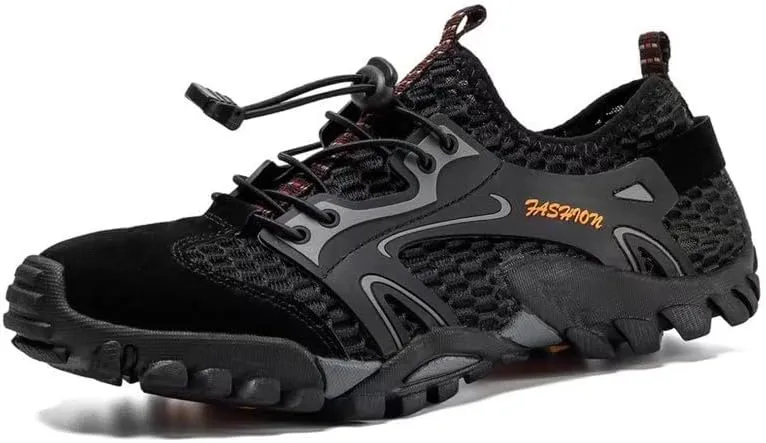 Men's Women's Breathable Mesh Hiking Shoes for Aqua Mountain