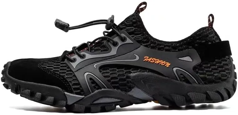 Men's Women's Breathable Mesh Hiking Shoes for Aqua Mountain
