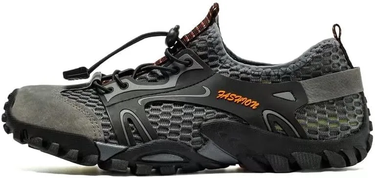 Men's Women's Breathable Mesh Hiking Shoes for Aqua Mountain