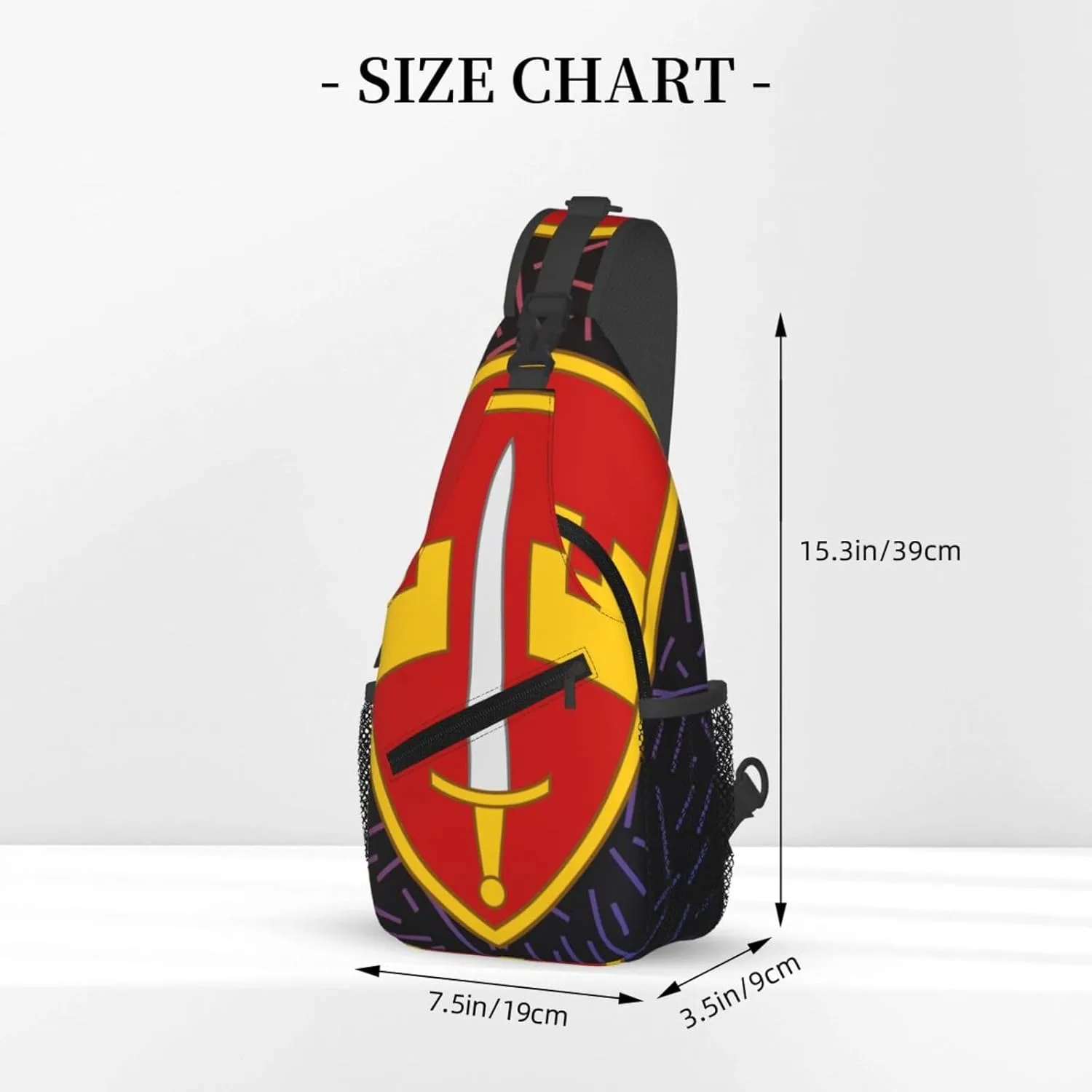 Military Assistance Command Crossbody For Men Women Sling Chest Bag Shoulder Bag Lightweight One Strap Backpack Multipurpose Travel Hiking Daypack