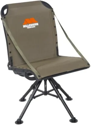 Millennium Ground Blind Chair, Adjustable 4 Leg, 360 Swivel, G400-00