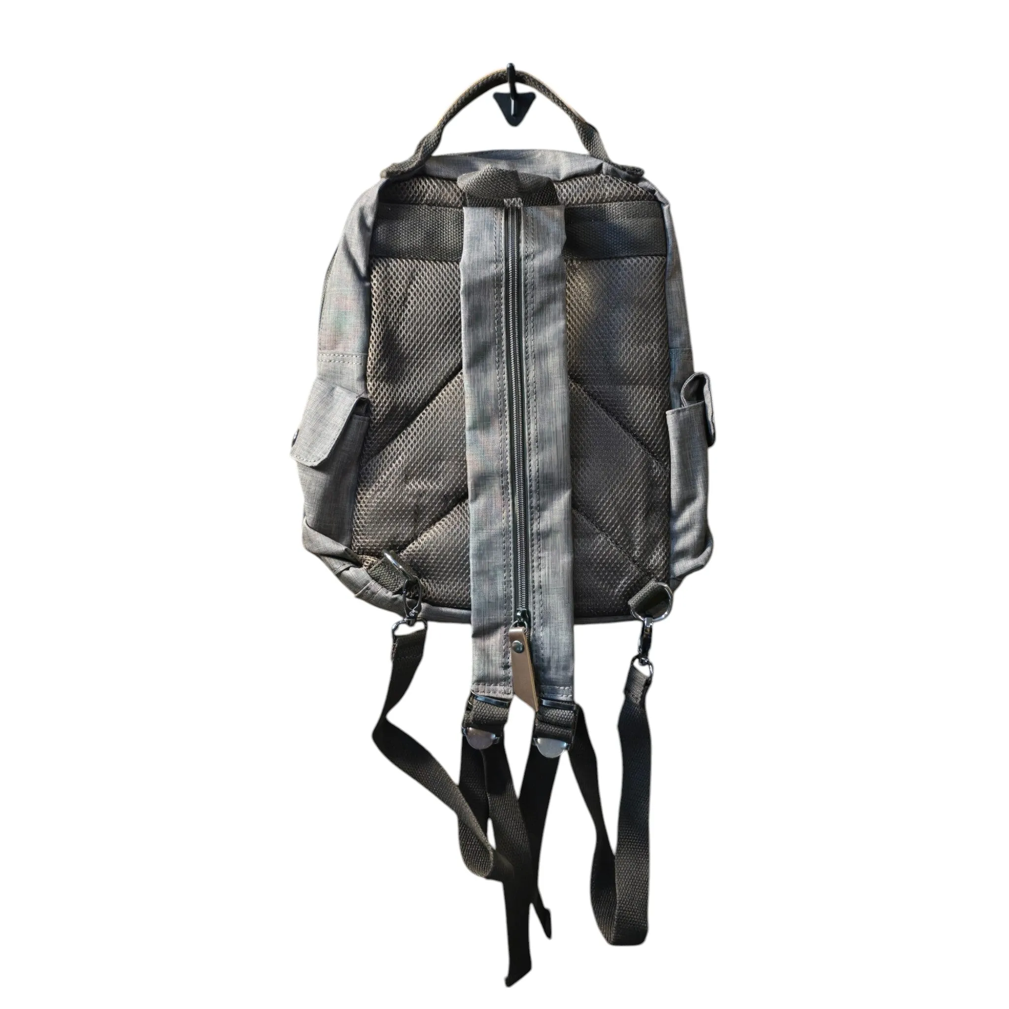 Montana Twist Small Canvas Messenger Backpack