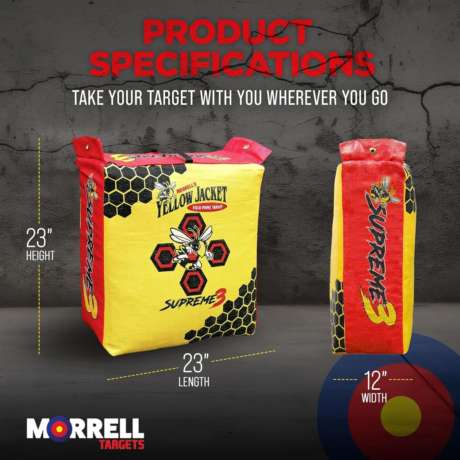 Morrell Yellow Jacket Bag Target for Archery & Crossbows