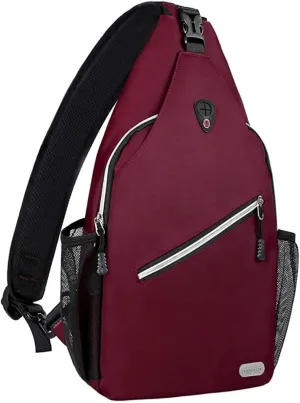 MOSISO Mini Sling Backpack,Small Hiking Daypack Travel Outdoor Casual Sports Bag