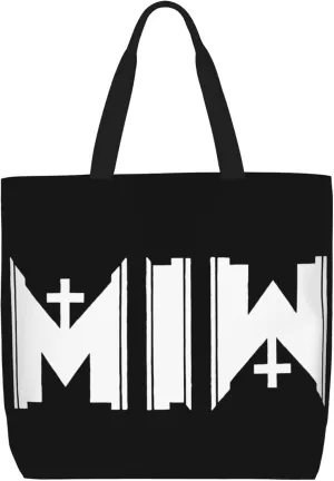 Motionless Rock In White Tote Bag for Women Lightweight Large Tote Bag Shoulder Bag Handbag for Travel Work Gym