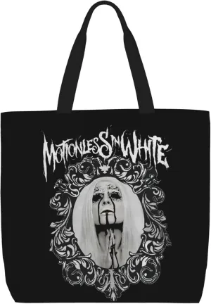 Motionless Rock In White Tote Bag for Women Lightweight Large Tote Bag Shoulder Bag Handbag for Travel Work Gym