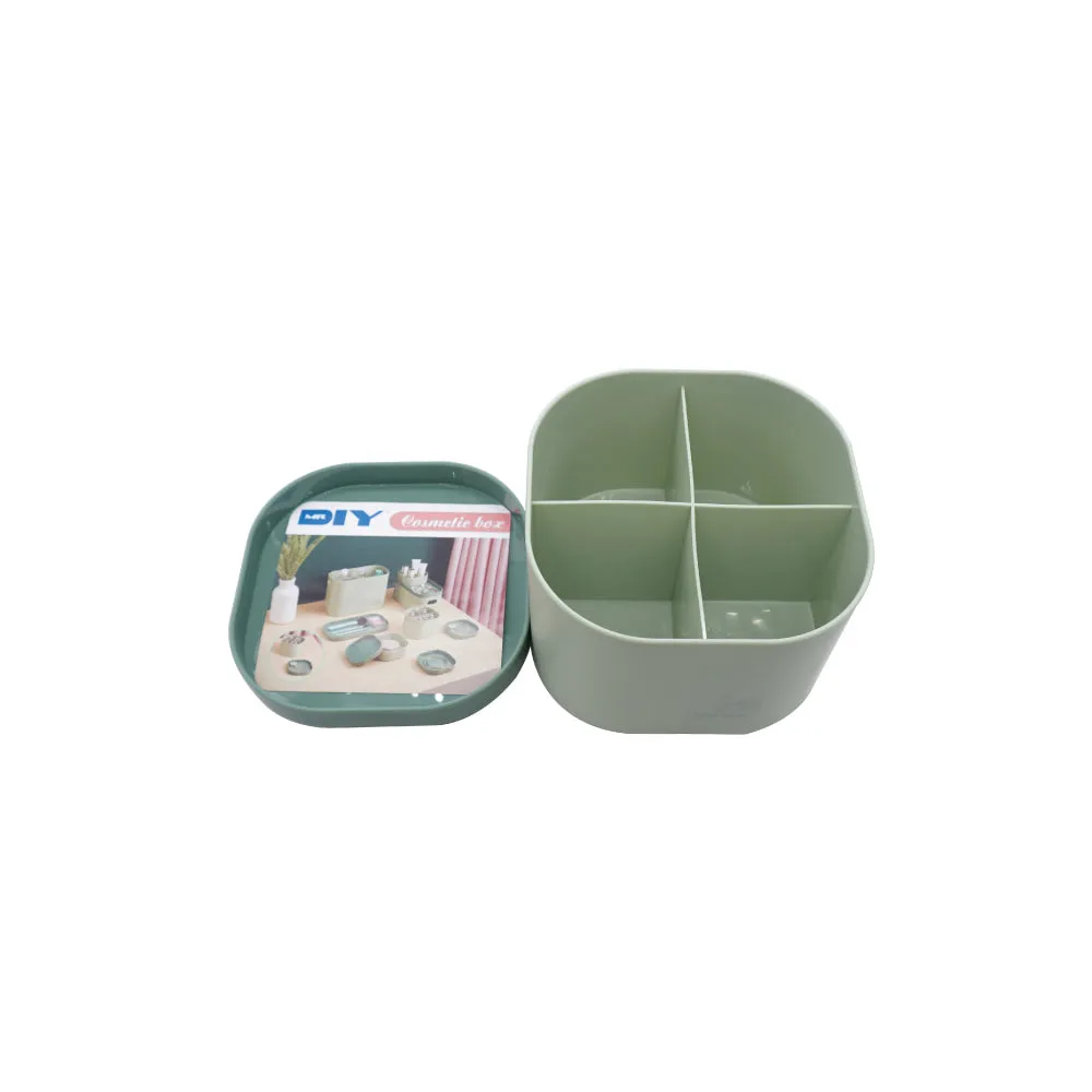 (MR.DIY) 4 Compartment Multipurpose Cosmetic Storage Box X623
