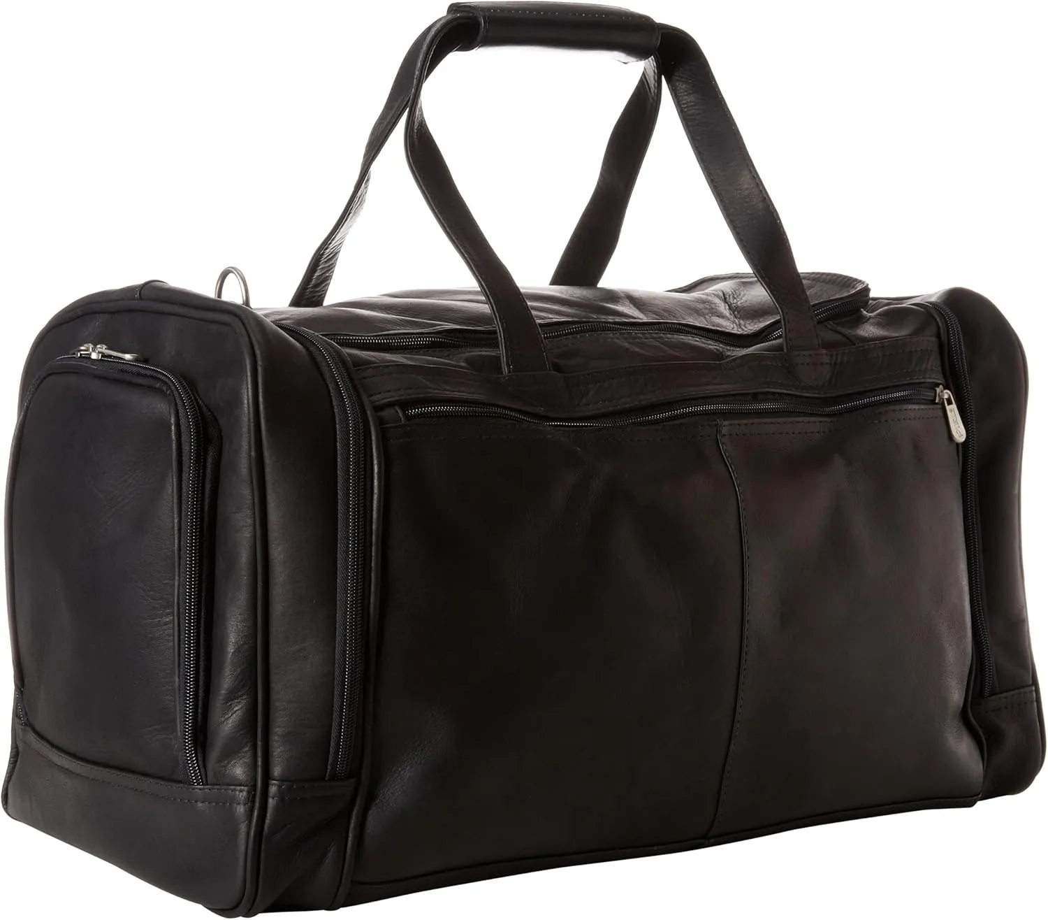 Multi-Compartment Duffel Bag, Black, One Size