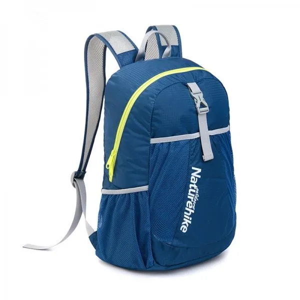 NatureHike Folding Backpacks Outdoor Ultralight Portable Hiking Travel Waterproof Backpack Navy Blue