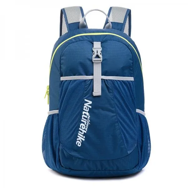 NatureHike Folding Backpacks Outdoor Ultralight Portable Hiking Travel Waterproof Backpack Navy Blue