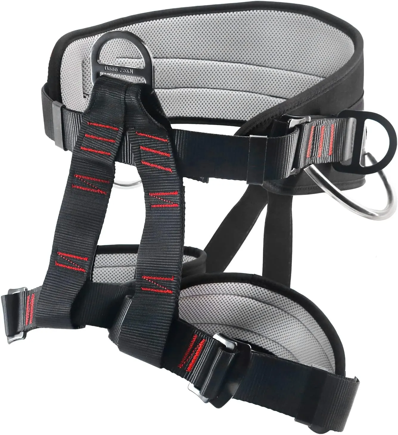 NewDoar Climbing Harness, Mountaineering Rock Climbing Harness, Half Body Harness for Rappelling Fire Rescuing Tree Climbing