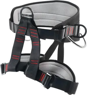 NewDoar Climbing Harness, Mountaineering Rock Climbing Harness, Half Body Harness for Rappelling Fire Rescuing Tree Climbing