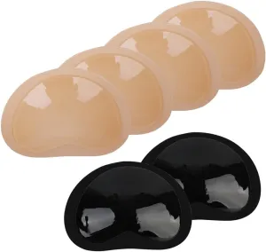 Nimiah Silicone Bra Pads Inserts, Sticky Chicken Cutlets for Small Chest Push up Padding for Bikini Top Dress 1/3 Pairs