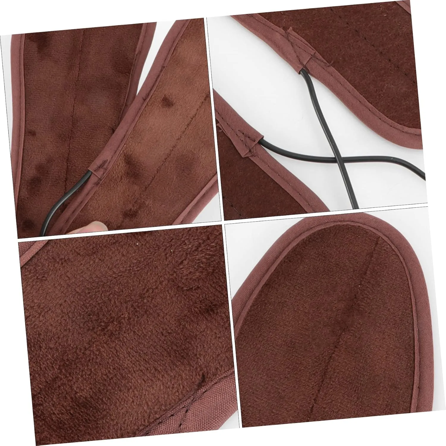 NOLITOY Heated Insoles Electric Heating Shoe Inserts with Washable Design for Winter Warmth Energy Saving Far Technology