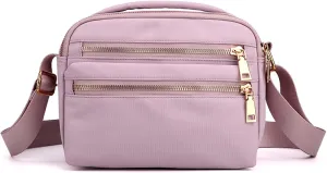 Nylon Crossbody Bag for Women, Waterproof Shoulder Purse Bag with Adjustable Strap, Crossbody Handbag for Women