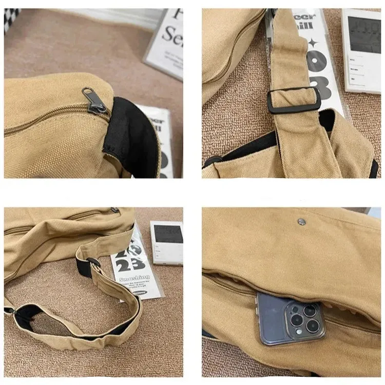Offer expires soon Canvas Stylish CrossStream Bag – Sling Use Winter sale for Everyday Messenger Shoulder