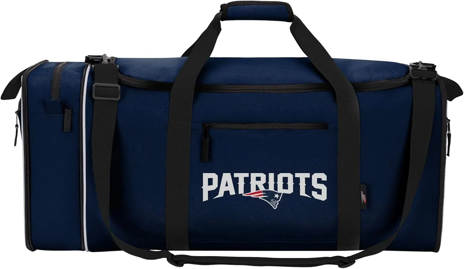 Officially Licensed NFL Steal Duffel Bag, Multi Color, 28" x 11" x 12"