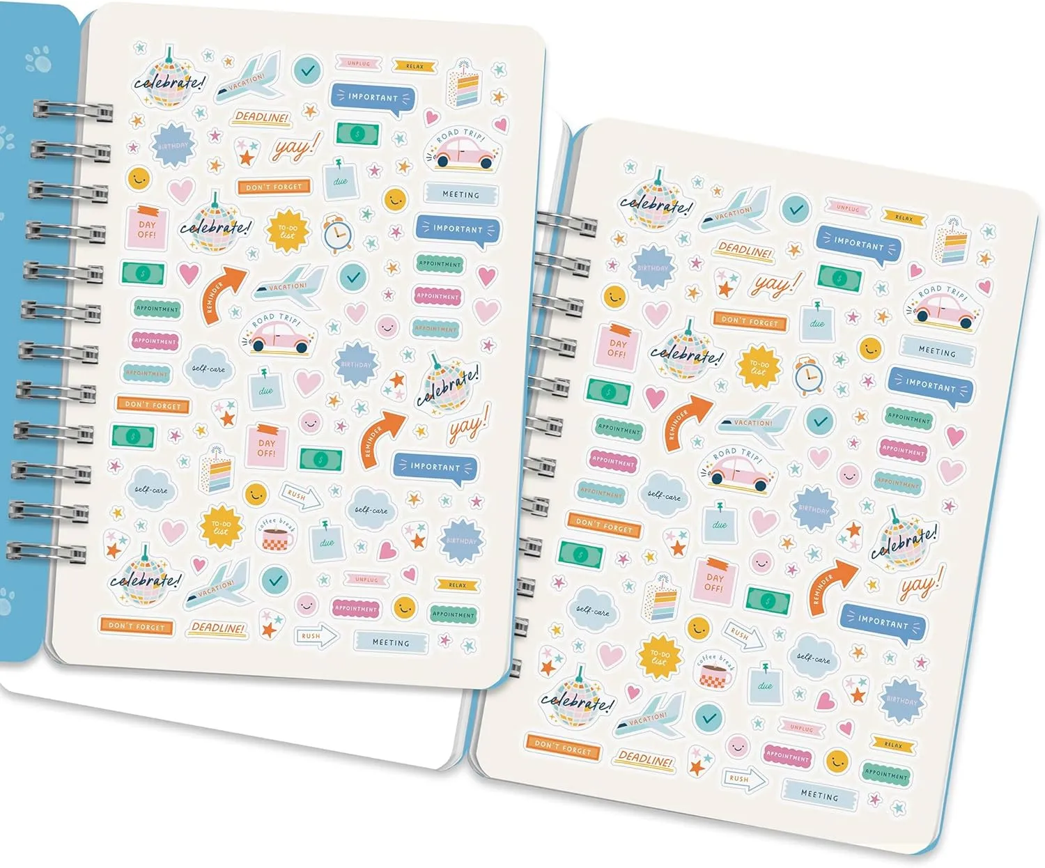 Orange Circle Studio Academic Planner 2026, Doggone Cute, Do It All Planners, 17-Month Wire-O Bound Planner for School or Work, Dotted Grid Week-Per-Spread View, To-Do Lists, Budget & Goal Trackers