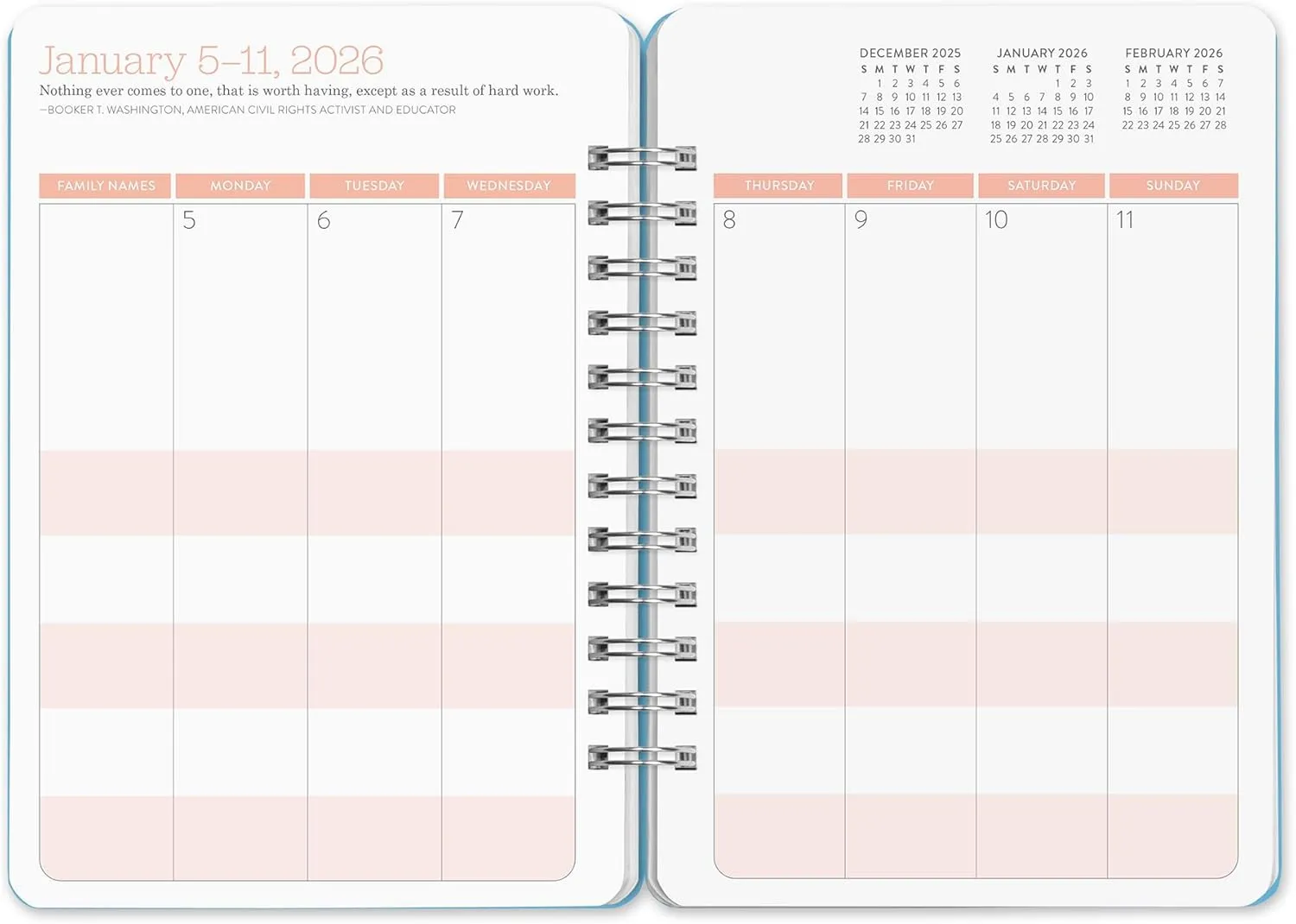 Orange Circle Studio Academic Planner 2026, Doggone Cute, Do It All Planners, 17-Month Wire-O Bound Planner for School or Work, Dotted Grid Week-Per-Spread View, To-Do Lists, Budget & Goal Trackers