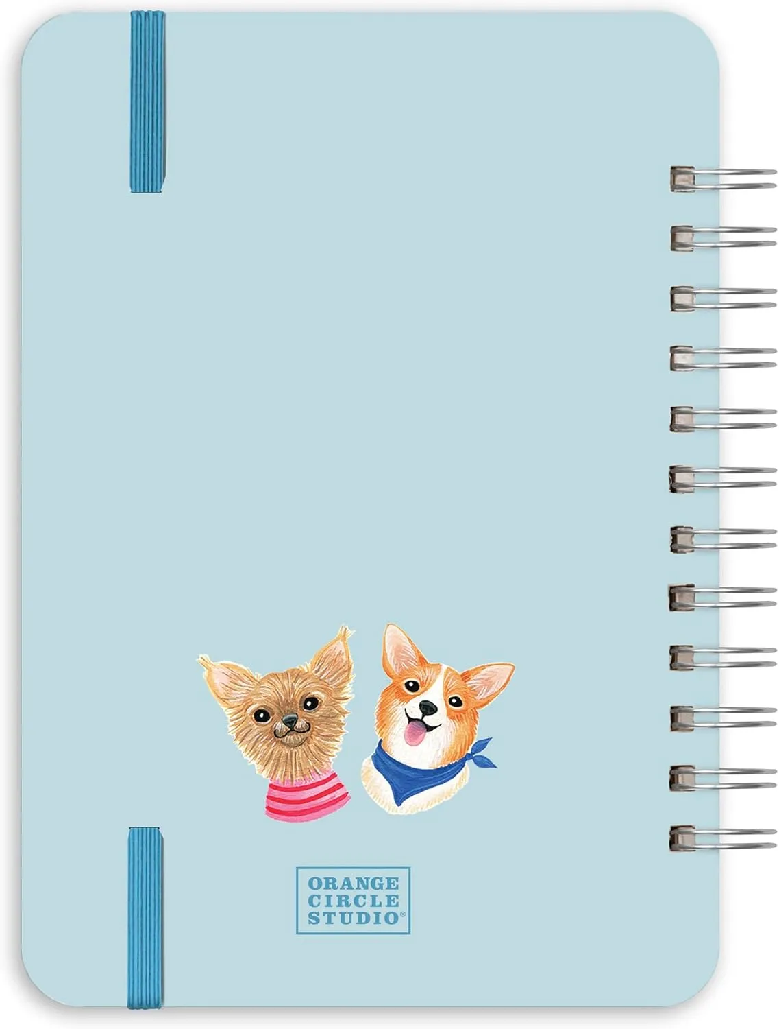 Orange Circle Studio Academic Planner 2026, Doggone Cute, Do It All Planners, 17-Month Wire-O Bound Planner for School or Work, Dotted Grid Week-Per-Spread View, To-Do Lists, Budget & Goal Trackers
