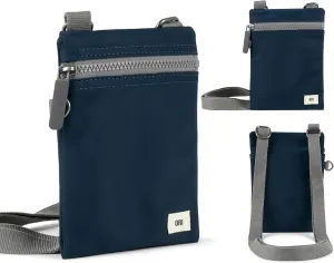 ORI LONDON Small Crossbody Bag - Chunky Zip, Adjustable Strap, & Multi Pockets for Mobile Phones, Cards & More - Chelsea