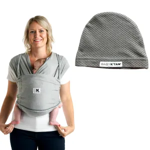 Original Baby K'tan Baby Carrier: #1 Easy Pre-Wrapped, Soft, Slip-On, No Rings, No Buckles | The Best Hands Free Infant Wrap for Newborn to Toddler up to 35lb (See Size Chart)   Baby Hat