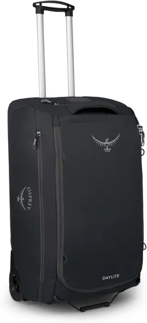 Osprey Daylite 85L Wheeled Duffel Bag, Black