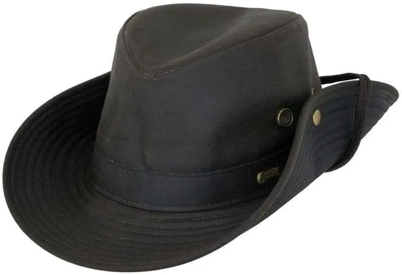 Outback Trading Company Women's 1497 River Guide UPF 50 Waterproof Breathable Outdoor Cotton Oilskin Hat