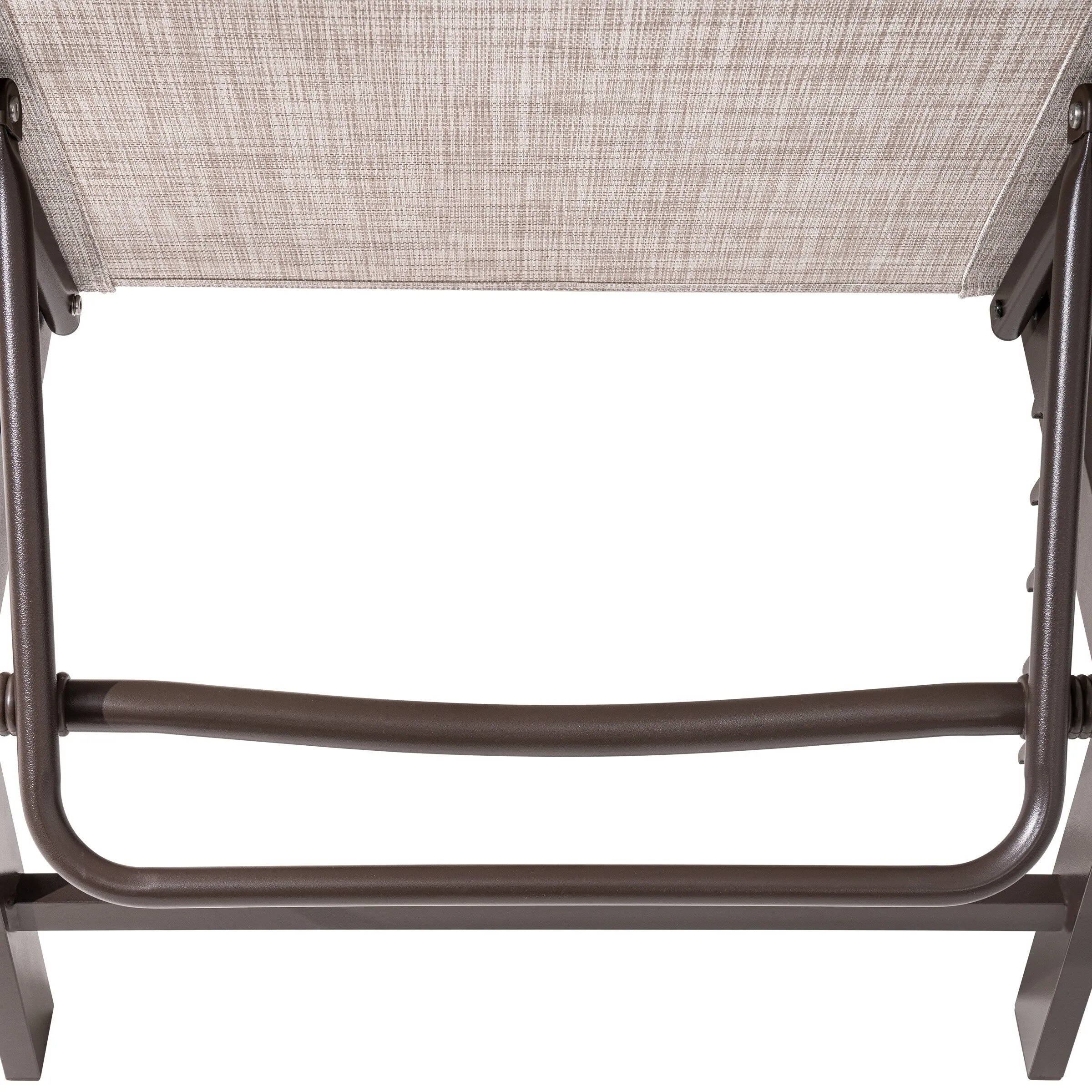 Outdoor Aluminum Chaise Lounge Chairs and Side Table, Sun Lounger with Adjustable Backrest