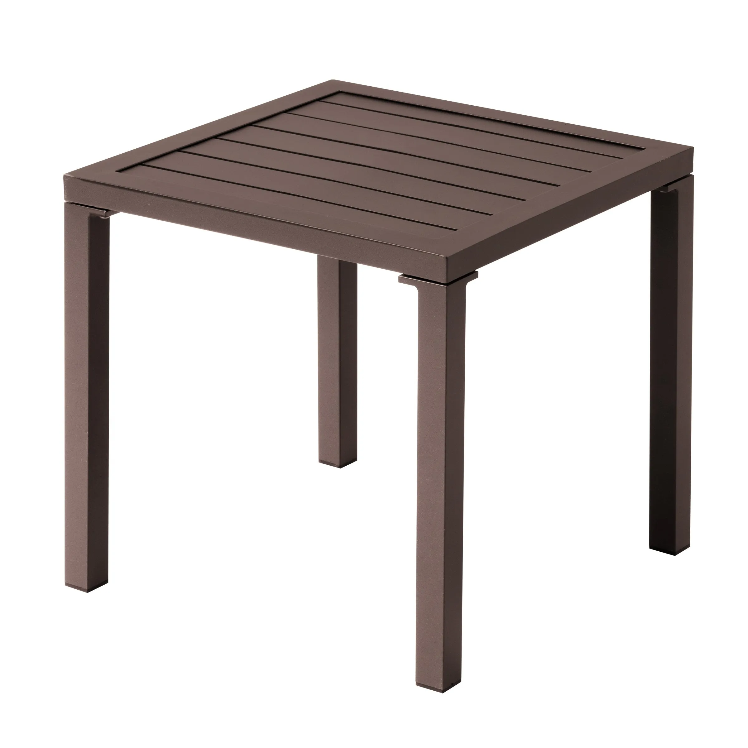 Outdoor Aluminum Chaise Lounge Chairs and Side Table, Sun Lounger with Adjustable Backrest