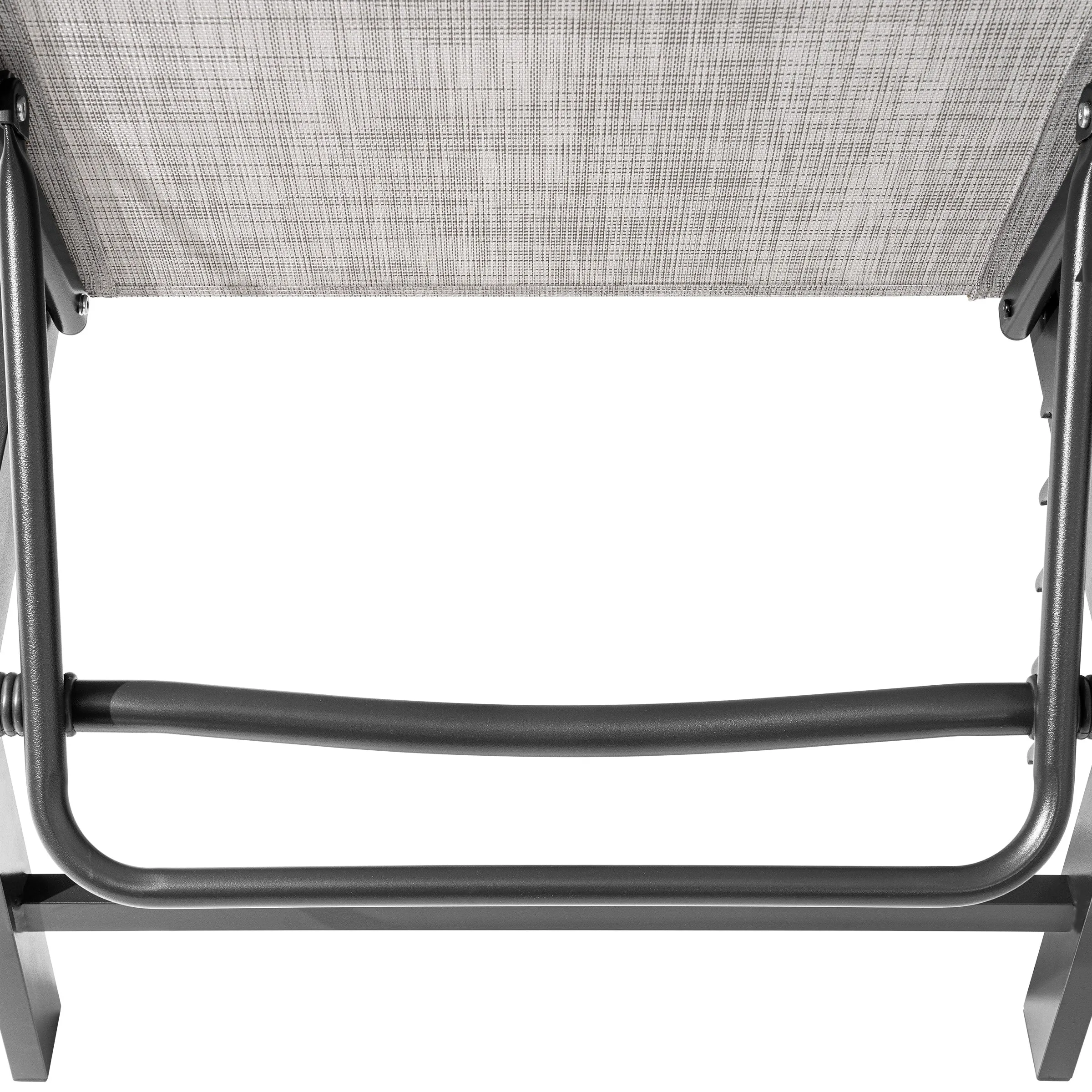 Outdoor Aluminum Chaise Lounge Chairs and Side Table, Sun Lounger with Adjustable Backrest