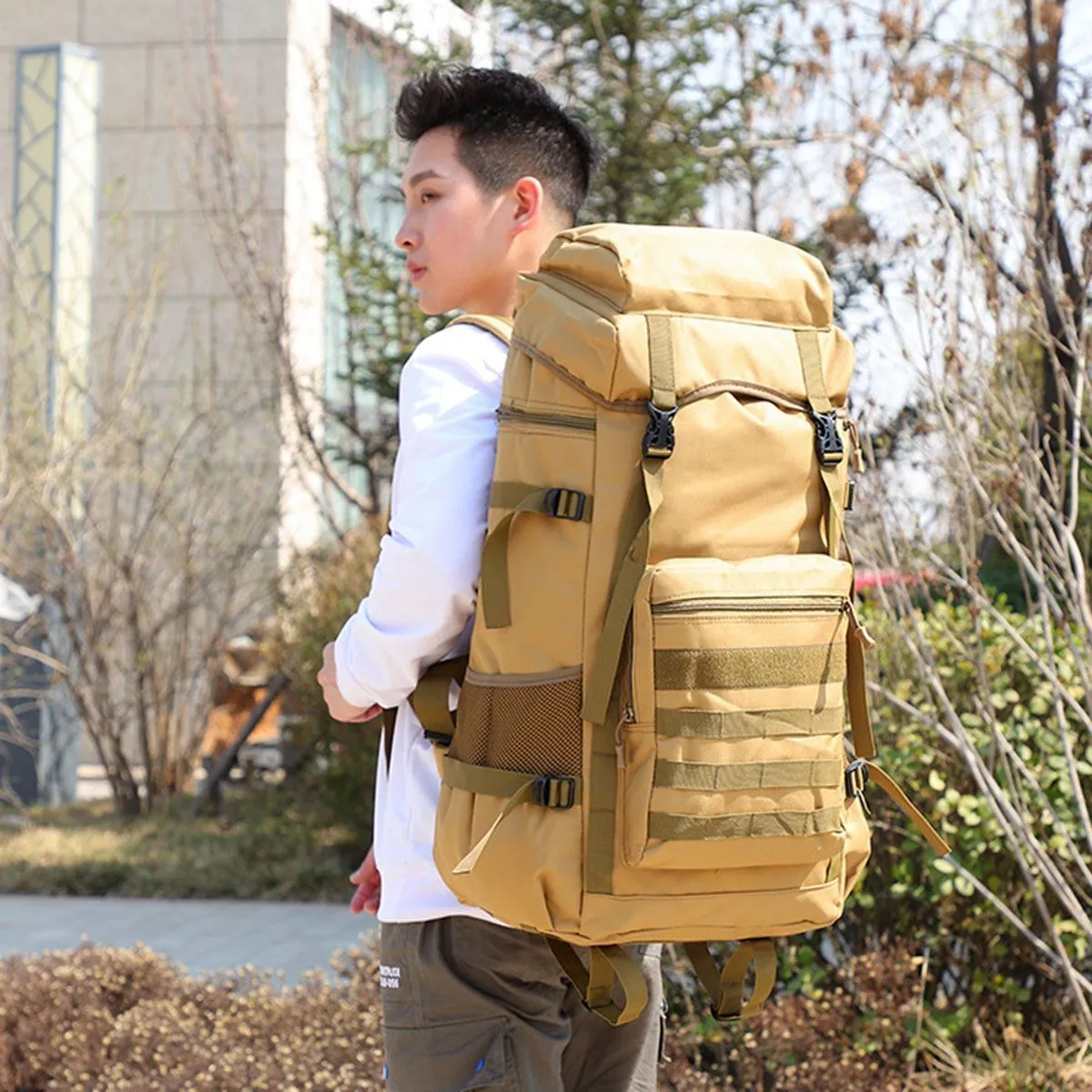 Overland70 Tactical Backpack – 70L Waterproof Expedition Pack