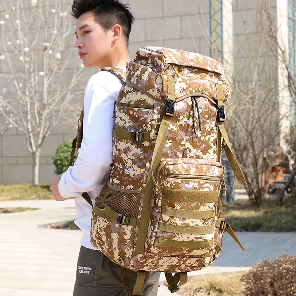 Overland70 Tactical Backpack – 70L Waterproof Expedition Pack