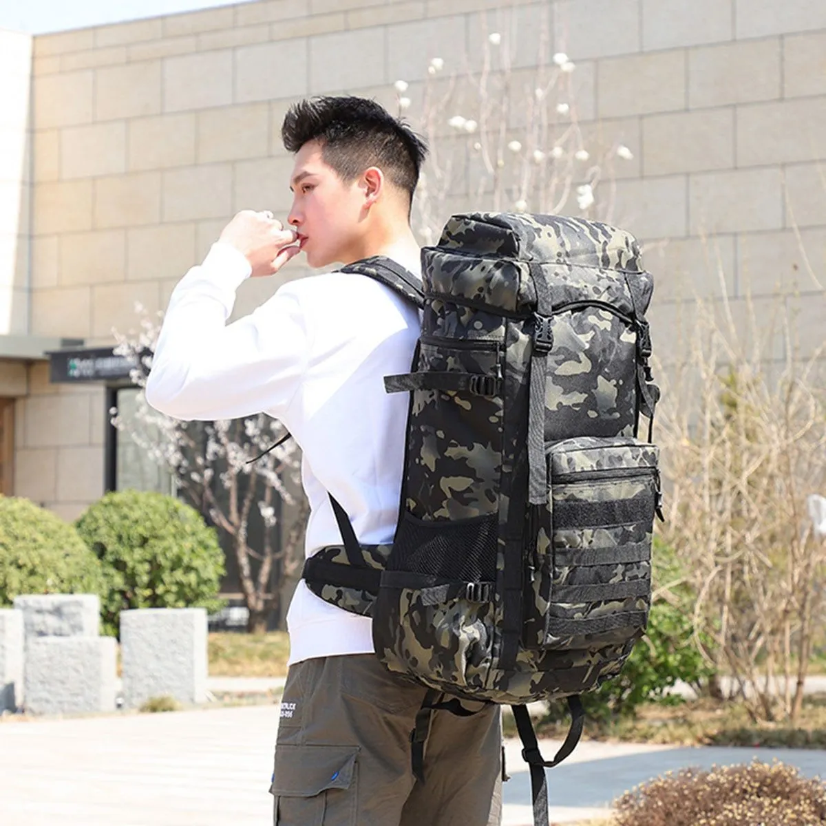 Overland70 Tactical Backpack – 70L Waterproof Expedition Pack