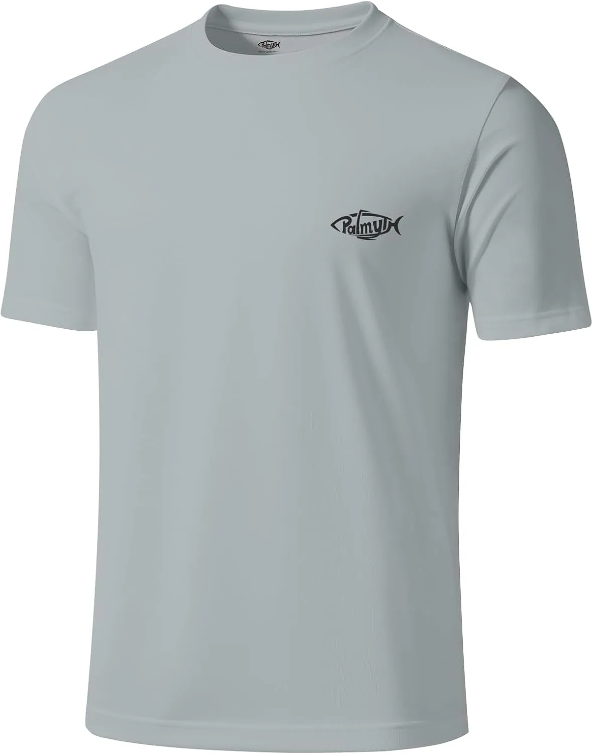 Palmyth Mens Fishing Shirts UPF 50  Sun Protection Short Sleeve UV T-Shirts Breathable Quick-Dry