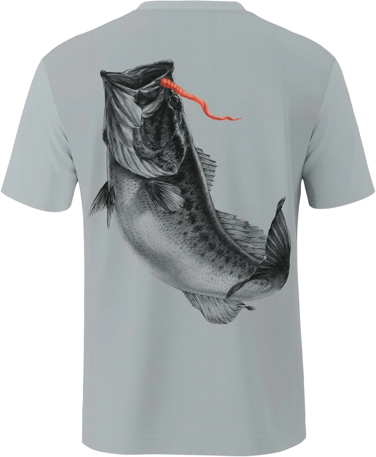 Palmyth Mens Fishing Shirts UPF 50  Sun Protection Short Sleeve UV T-Shirts Breathable Quick-Dry