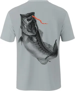 Palmyth Mens Fishing Shirts UPF 50  Sun Protection Short Sleeve UV T-Shirts Breathable Quick-Dry