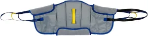 Patient Aid Padded Sit to Stand Lift Sling (PASA2), with Back Support Padding and Stand Assist Lifting Straps for Moving Patients 125-250 lbs, Medium Transfer Sling Works with Most Patient Lifts