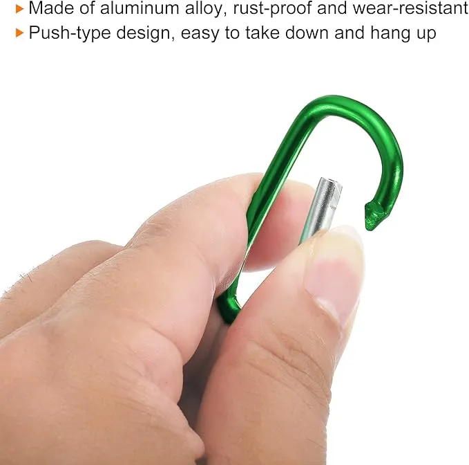 PATIKIL Compass Keychain Belt Clip, Party Favors for Camping