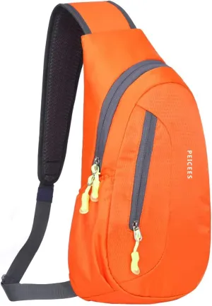 Peicees Small Sling Bag For Men Women Crossbody Man Purse Chest Bag Packable Backpack Waterproof Shoulder Bag Hiking Travel