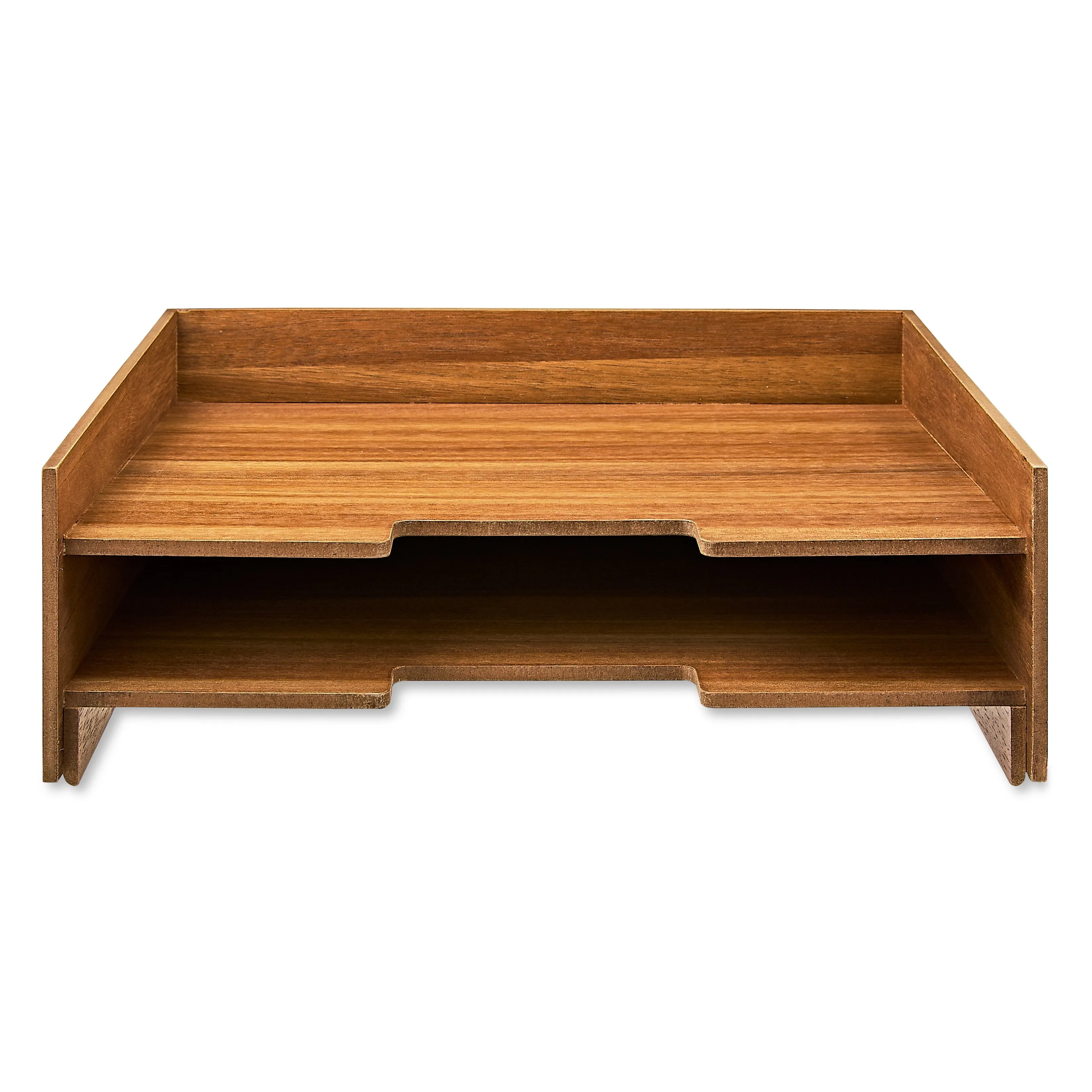 Pen Gear Wooden Paper Tray, 12.6 in x 9.5 in x 4.1 in