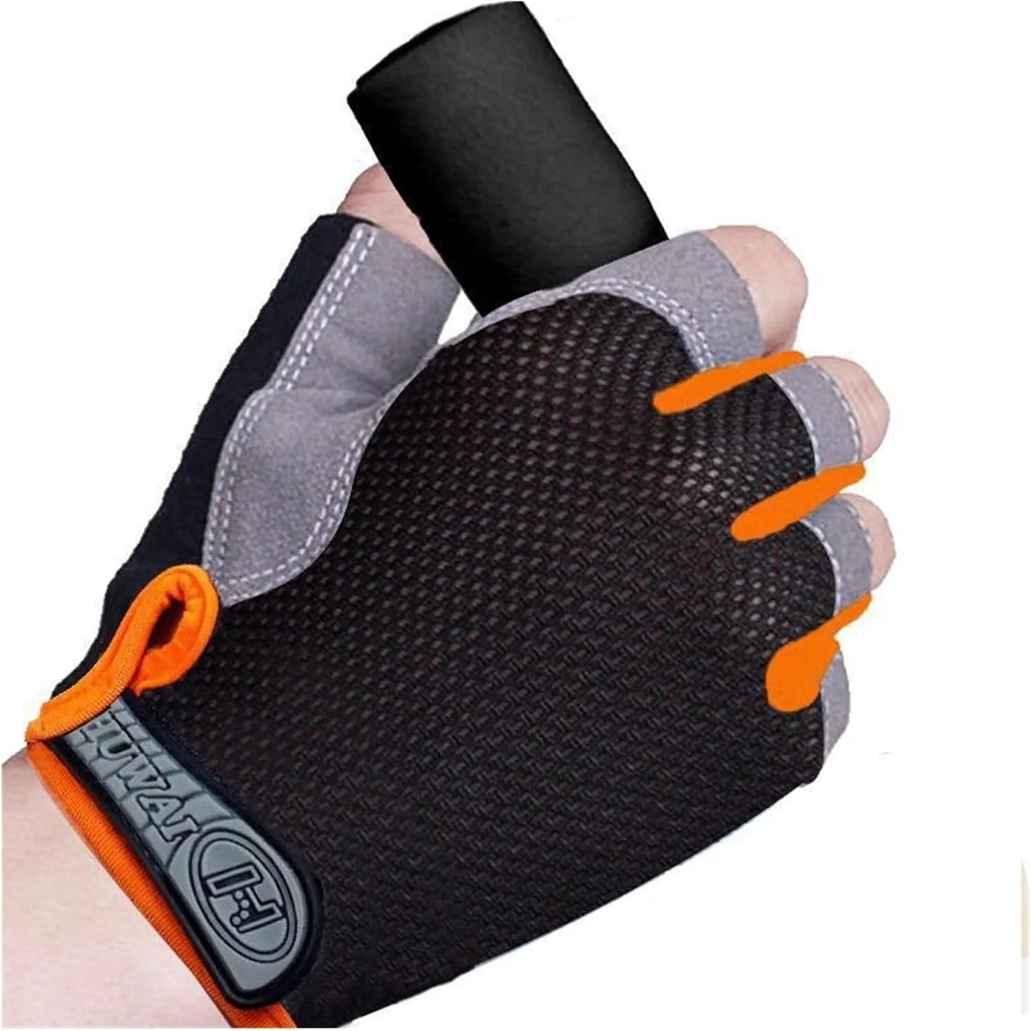 Personalized Half Finger Outdoor Cycling Anti Slip Breathable Anti Shock Sports Gloves