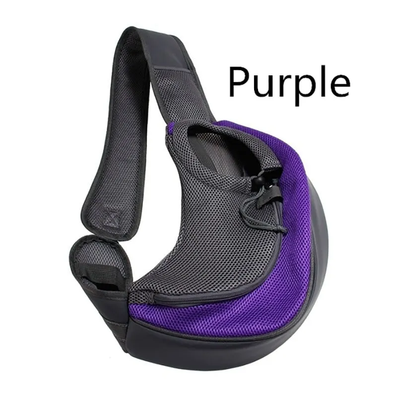 Pet Puppy Carrier S/L Outdoor Travel Dog Shoulder Bag Mesh Oxford Single Sling Handbag Comfort Tote Pouch Breathable Cat Bag