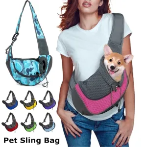 Pet Puppy Carrier S/L Outdoor Travel Dog Shoulder Bag Mesh Oxford Single Sling Handbag Comfort Tote Pouch Breathable Cat Bag