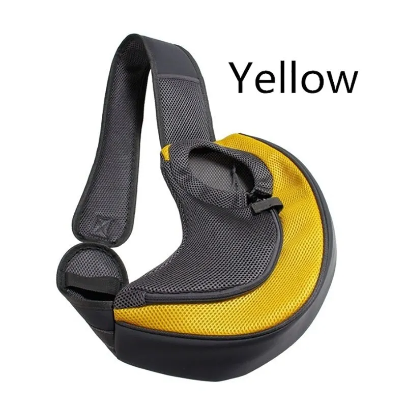 Pet Puppy Carrier S/L Outdoor Travel Dog Shoulder Bag Mesh Oxford Single Sling Handbag Comfort Tote Pouch Breathable Cat Bag