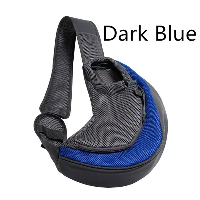 Pet Puppy Carrier S/L Outdoor Travel Dog Shoulder Bag Mesh Oxford Single Sling Handbag Comfort Tote Pouch Breathable Cat Bag
