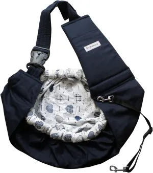 Pet Sling Carrier, OrgMemory Adjustable Dog Sling, Small Dog Cat Outdoor Shoulder Pet Carrier (Heart Shaped)