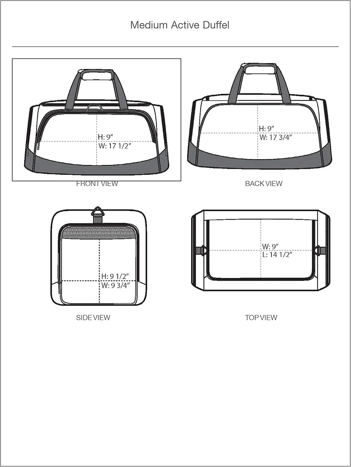 Pi Kappa Alpha Active Duffel - Pike Travel Bag (Large 15"H x 29"S x 13"D, Black)