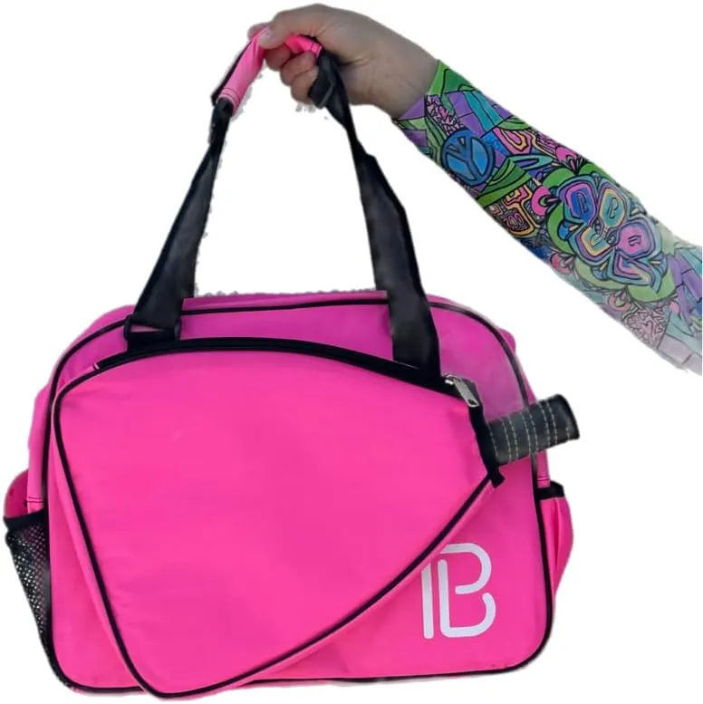 Pickleball Bag Pickleball Duffel Bag Neon Pink