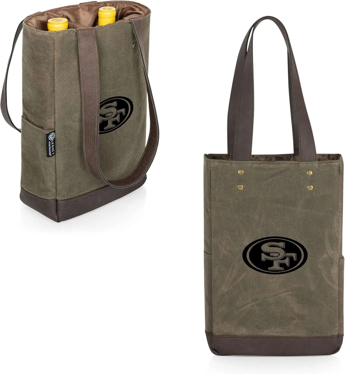 PICNIC TIME NFL 2 Bottle Insulated Wine Cooler Bag